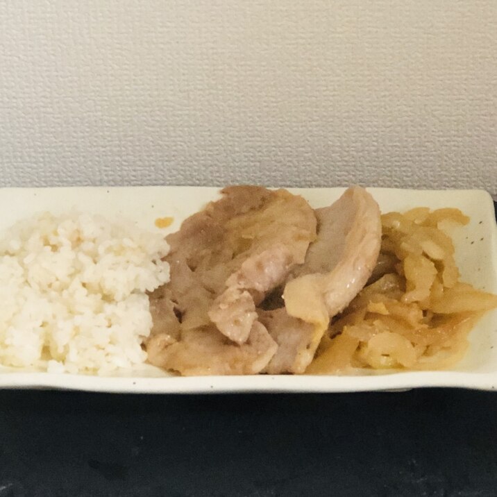 ５分で完成！大満足★豚ロースの味噌焼き